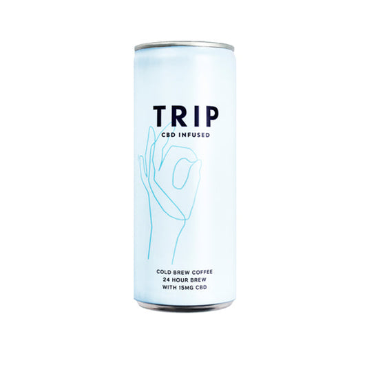 TRIP Cold Brew Coffee CBD Drink – 15mg CBD, 250ml (Pack of 12)